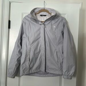 The north face rain coat